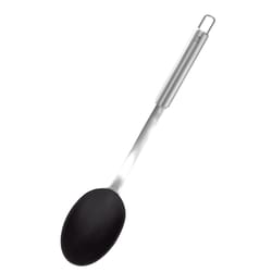 Zwilling J.A Henckels Black/Silver Silicone/Stainless Steel Serving Spoon