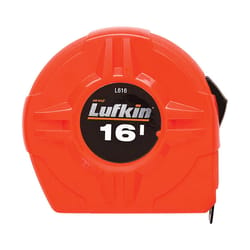 Crescent Lufkin 16 ft. L X 0.75 in. W Hi-Viz Tape Measure 1 pk