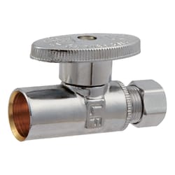 Ace Sweat Compression Brass Shut-Off Valve