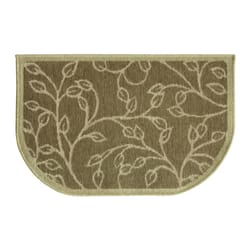 Bacova Guild 35 W X 22 L Brown Woven Fiber Door Mat