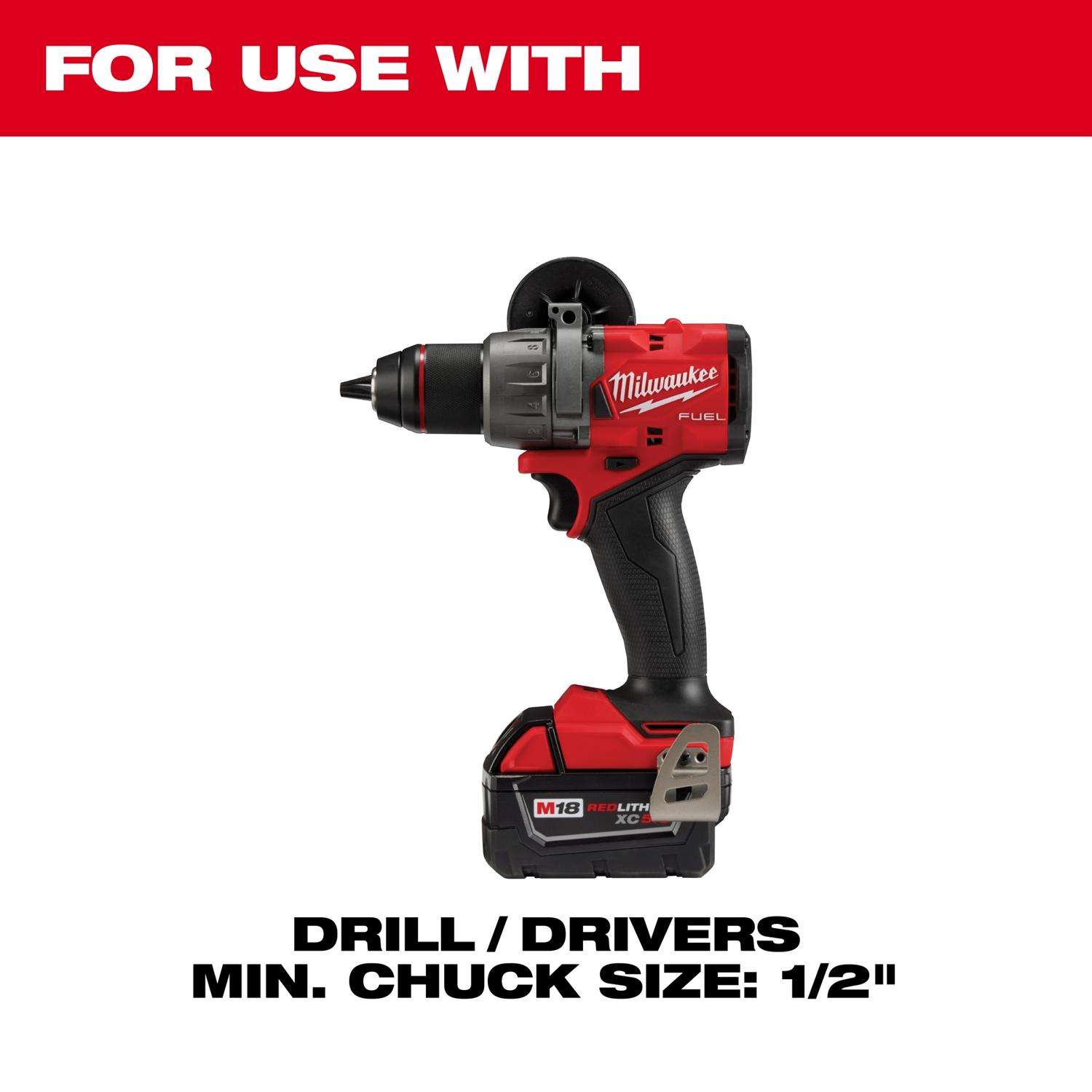 Milwaukee Hardened Steel Hole Saw Arbor 1 pk Mfr 49 56 9100 Ace Hardware