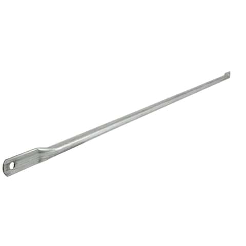 Metal Tech Steel Silver Scaffolding Guard Rail 1 pk