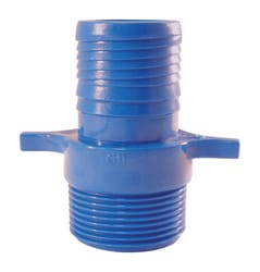 Apollo Blue Twister 1 in. Insert in to X 1 in. D MPT Acetal Male Adapter