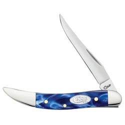 Case Kirinite Blue Stainless Steel 8 in. Small Texas Toothpick Knife