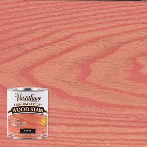 Varathane Semi-Transparent Red Mahogany Oil-Based Urethane Modified Alkyd  Wood Stain 1 qt 