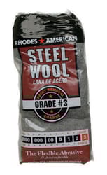 Rhodes American  3 Grade Coarse  Steel Wool Pad  12 pk 