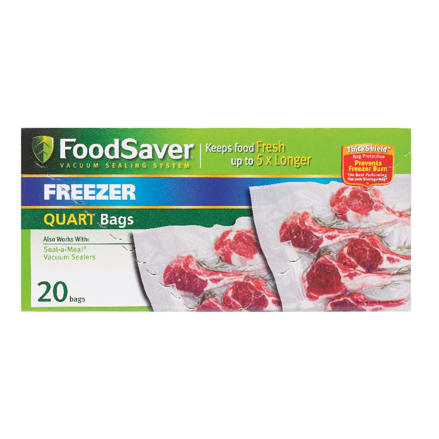 FoodSaver 1 qt. Clear Vacuum Freezer Bags 20 pk Ace Hardware