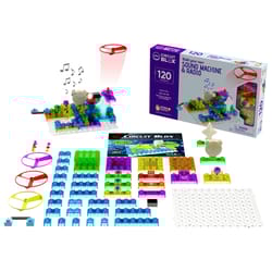 E-Blox Circuit Blox Sound Machine & Radio Toy Set Multicolored 49 pc