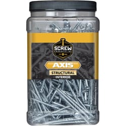 Screw Products AXIS No. 9 X 3 in. L Star Flat Head Structural Screws 5 lb 78 pk