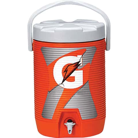 Cooler, Rubbermaid 2 Gallon Orange - Warning Lites of Southern Illinois