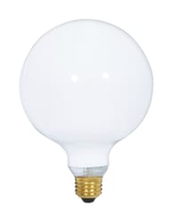 Satco 100 W G40 Globe Incandescent Bulb E26 (Medium) Soft White 1 pk