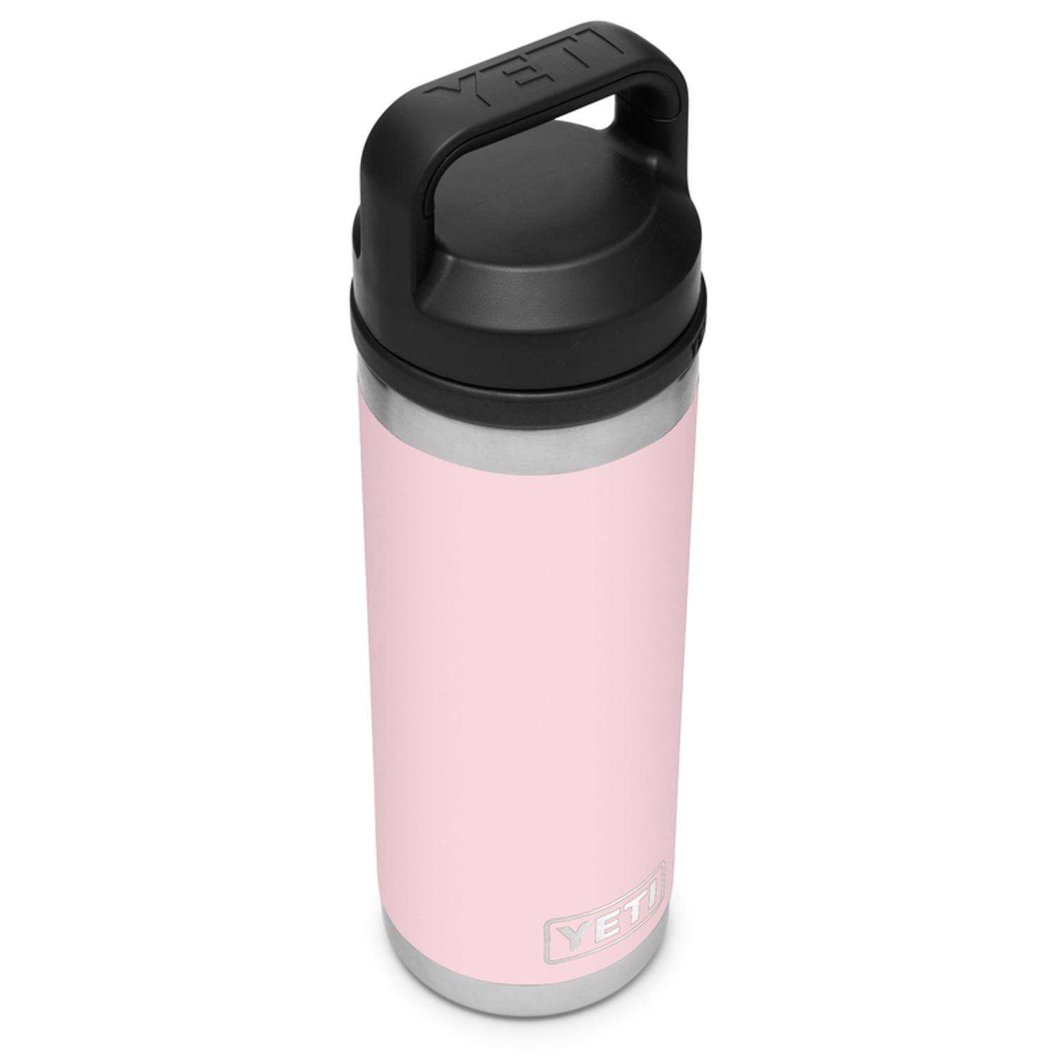 YETI Rambler 18 oz Ice Pink BPA Free Bottle with Chug Cap YETI Rambler 18 oz Ice Pink BPA Free Bottle with Chug Cap