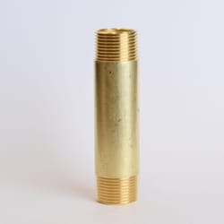 ATC 3/4 in. MPT X 3/4 in. D MPT Yellow Brass Nipple 4 in. L