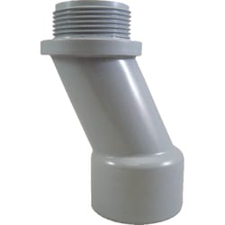 Cantex 1-1/4 in. D PVC Meter Offset