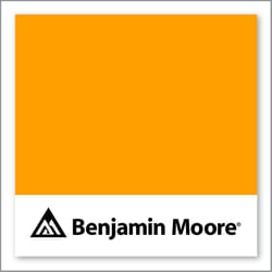 Benjamin Moore Orange Sky 2018-10