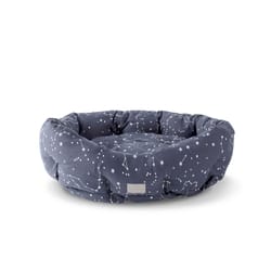 Pet Shop by Fringe Studio Navy Canvas Celestial Pet Bed 9 in. H X 29 in. W