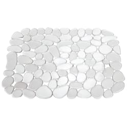 iDesign 12.3 in. L X 10.8 in. W Clear Plastic Sink Mat