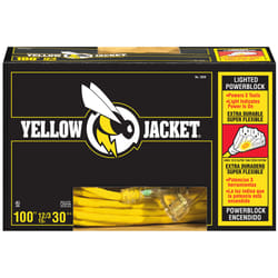 Coleman Cable Yellow Jacket Indoor or Outdoor 100 ft. L Yellow Triple Outlet Cord 12/3 SJTW