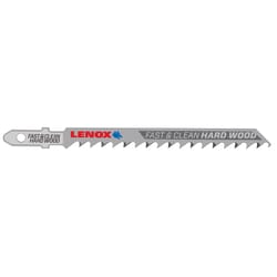 Lenox 4 in. Bi-Metal T-Shank Jig Saw Blade 6 TPI 5 pk