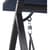 Living Accents 3 person Black Steel Swing and Table Set Blue - Ace Hardware