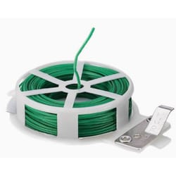 Panacea 6.6 in. W X 2 in. D Green Metal Plant Support Twist Tie