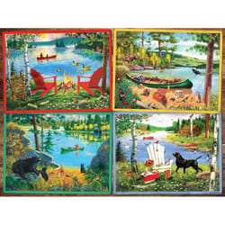 Cobble Hill Cabin Country Jigsaw Puzzle 275 pc