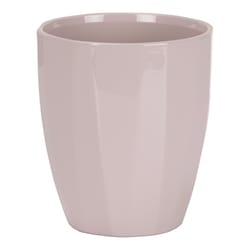 Scheurich Elegance 5.75 in. D Ceramic Orchid Pot Pink