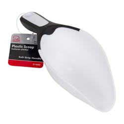 Chef Craft Black/White Plastic Plastic Scoop