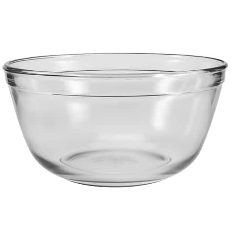 4pc Glass Mixing Bowl Set Clear - Hearth & Hand with Magnolia