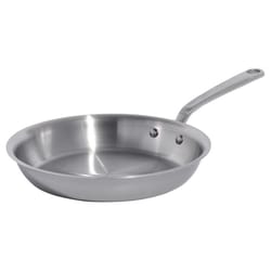Made In Stainless Steel Fry Pan 10 in. Silver