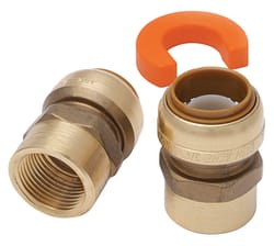 SharkBite Push to Connect 3/4 in. 3/4 in. D Brass Connector