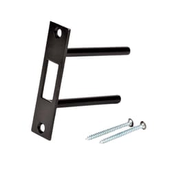 Tuff Strike 1.25 in. H X 4.75 in. L Oil Rubbed Bronze Black Steel Deadbolt Strike