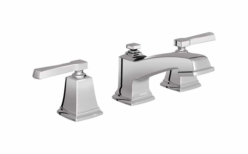 Moen Boardwalk Chrome Two Handle Lavatory Faucet 8 16 In Ace