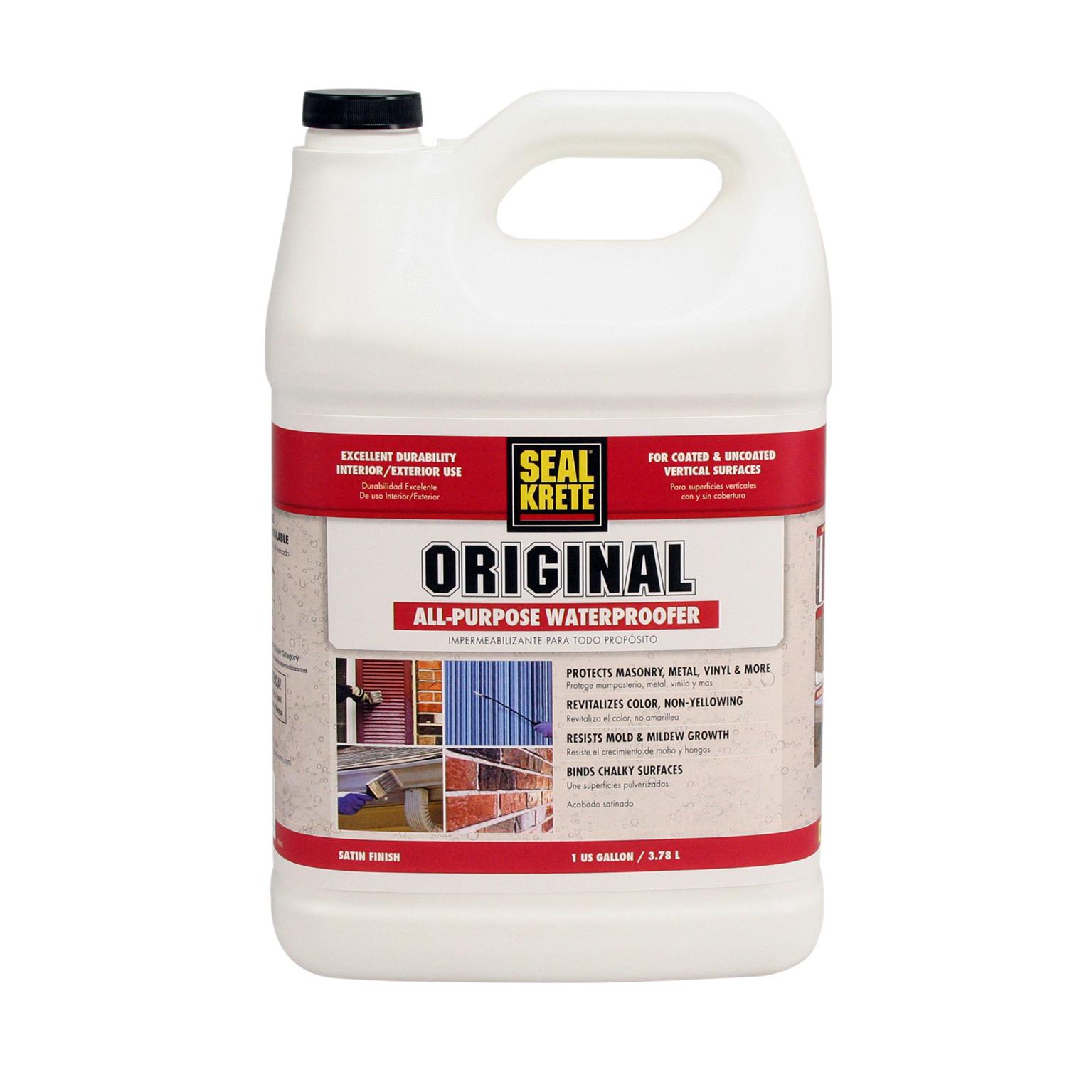 100001 Seal Krete Original Clear Water-Based Waterproofin sku 100001
