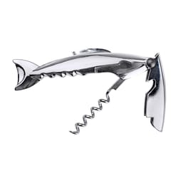 BarY3 Silver Stainless Steel Waiter's Corkscrew