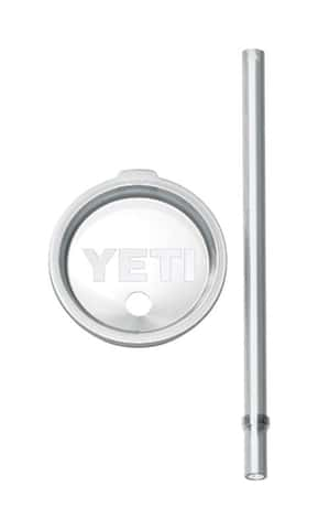 YETI Rambler 26-fl oz Stainless Steel Cup with Straw Lid at