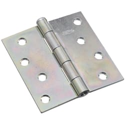 National Hardware 4 in. L Zinc-Plated Broad Hinge 1 pk