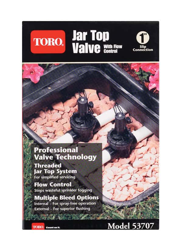 Toro Jar Top Valve 1 in. 150 psi Mfr 53707 Ace Hardware
