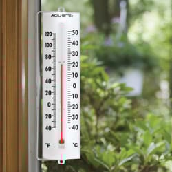 AcuRite Thermometer Plastic White