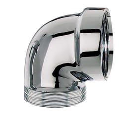 Keeney 1-1/2 in. IPS X 1-1/2 in. D IPS Chrome Plated Cast Brass Elbow
