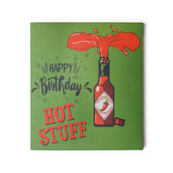 Two Left Feet Birthday Greeting Card Hot Stuff