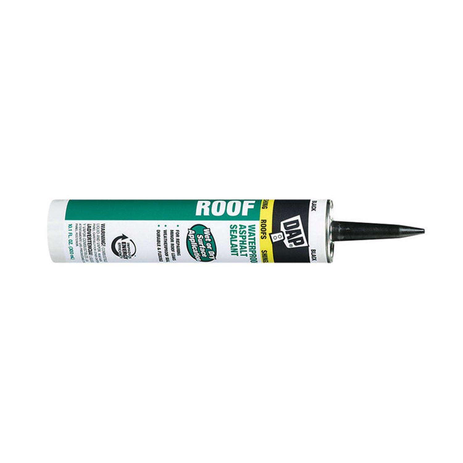DAP Low Luster Black Asphalt Roof Sealant 10.1 oz Ace Hardware