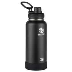 Takeya Actives 32 oz Double Wall Onyx BPA Free Insulated Water Bottle