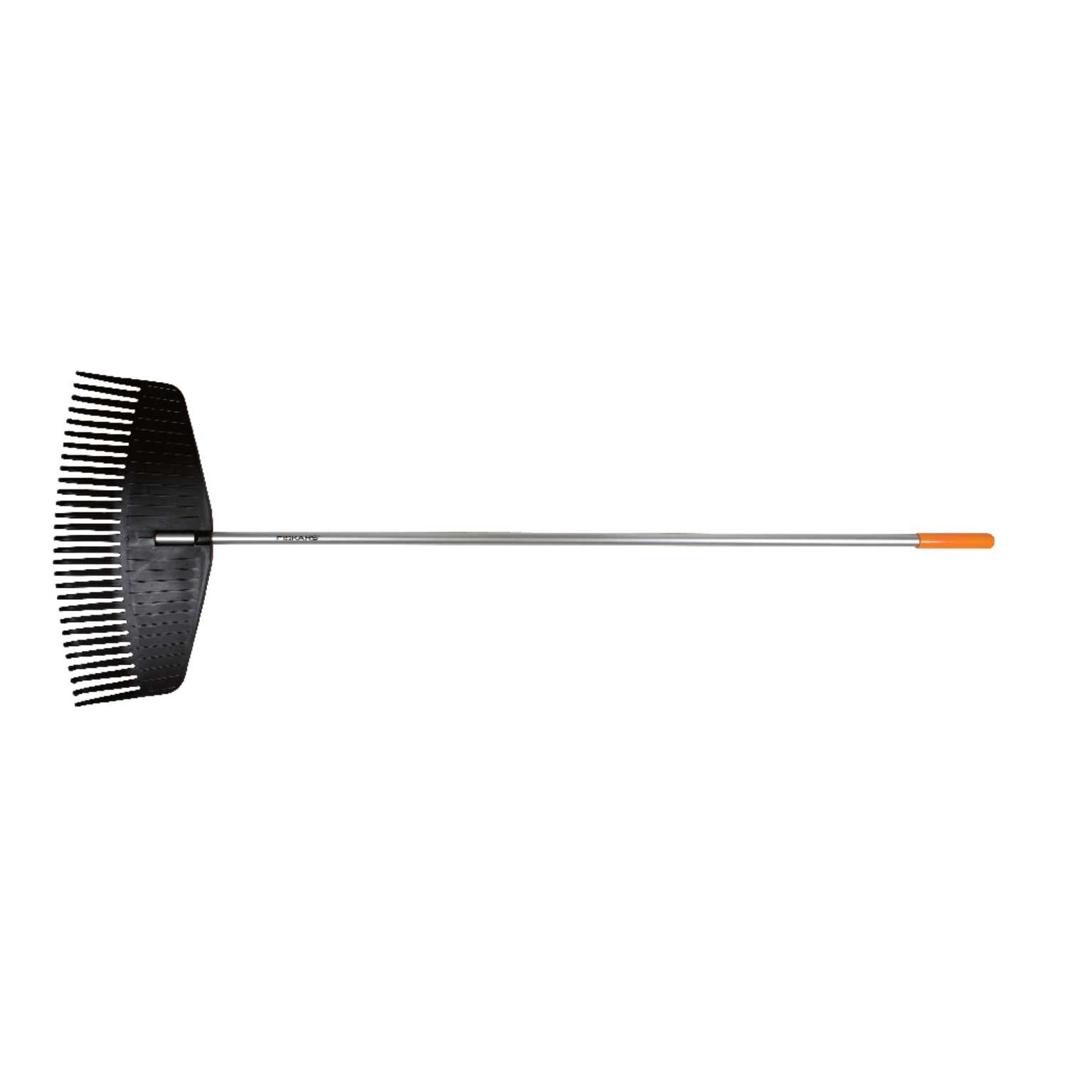 Fiskars 66.8 in. L x 24.3 in. W Plastic Leaf Rake Ace Hardware
