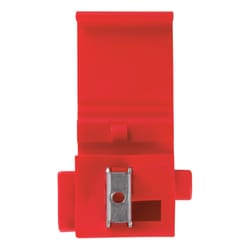 Jandorf 22-16 Ga. Insulated Wire Terminal Self-Stripping Red 2 pk