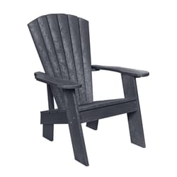 Capterra Casual Gray HDPE Frame Adirondack Chair