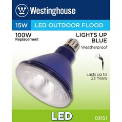 Westinghouse PAR38 E26 (Medium) LED Bulb Blue 100 Watt Equivalence 1 pk