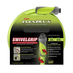 Flexzilla SwivelGrip 5/8 in. D X 25 ft. L Medium Duty Premium Grade Garden Hose