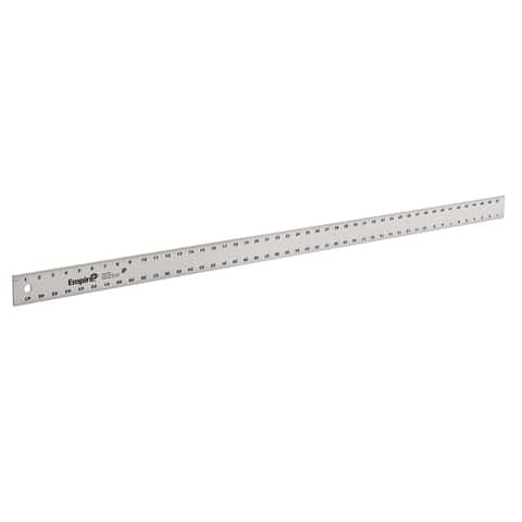 Aluminum Straight Edge Ruler, 24 in, Aluminum