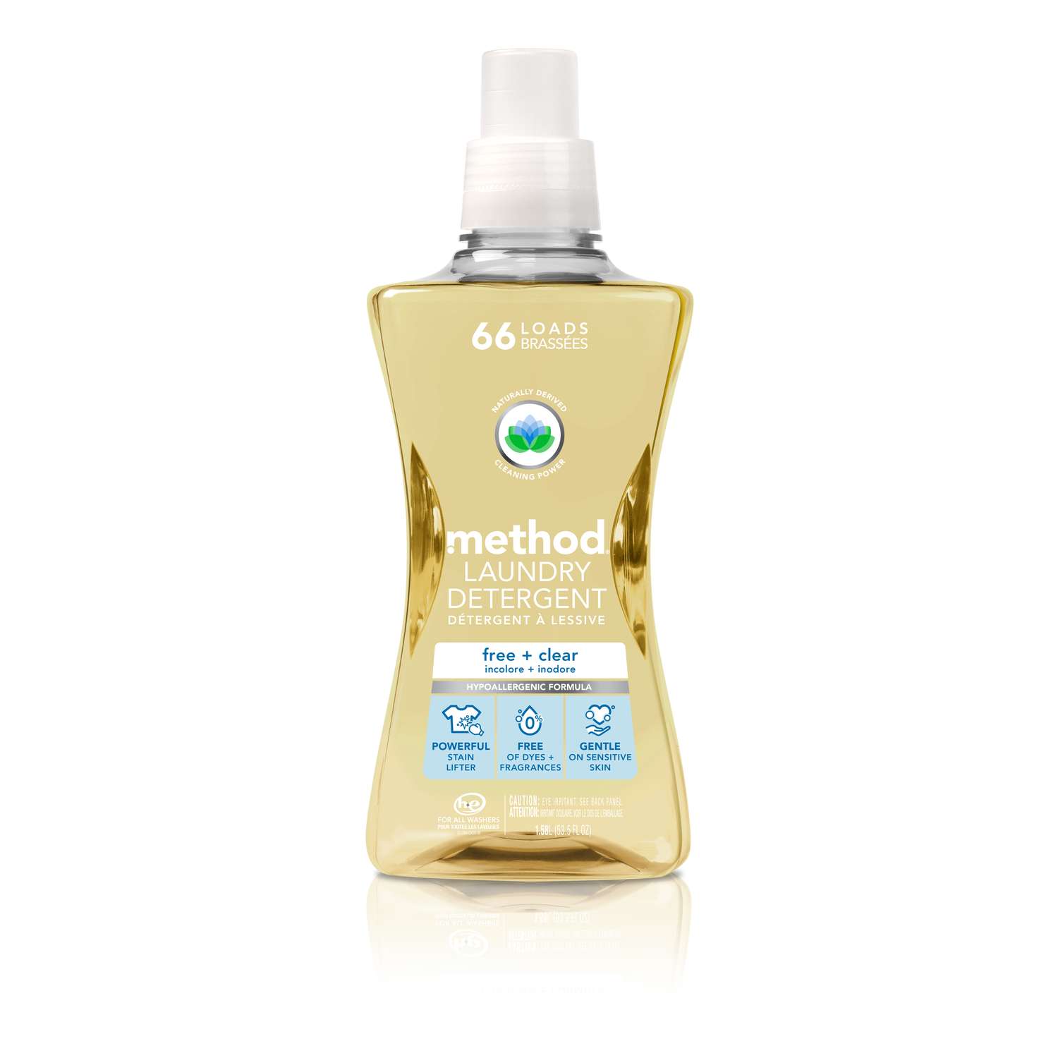 Method Free & Clear Scent Laundry Detergent Liquid 53.5 oz 1 pk Ace